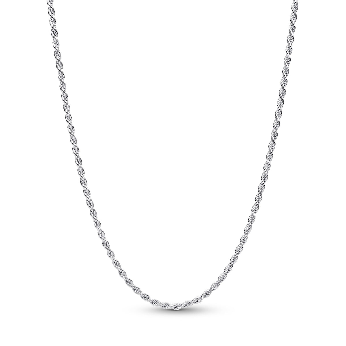 Pandora Rope Schakel Halsketting zilver