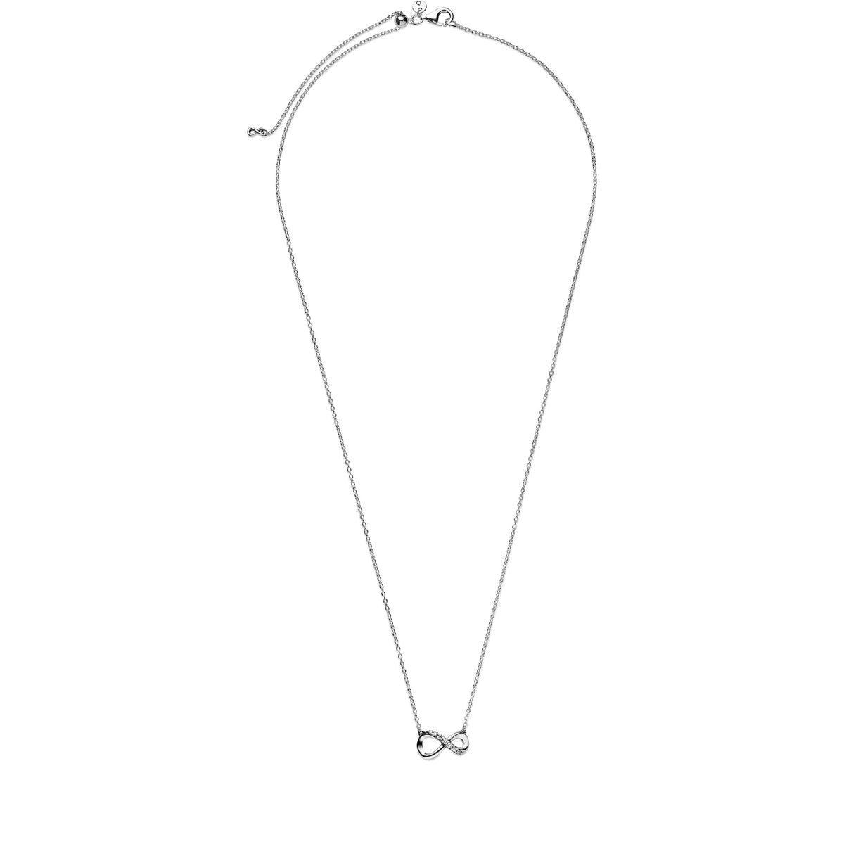 Pandora Sprankelende Oneindigheid Halsketting zilver 398821C01