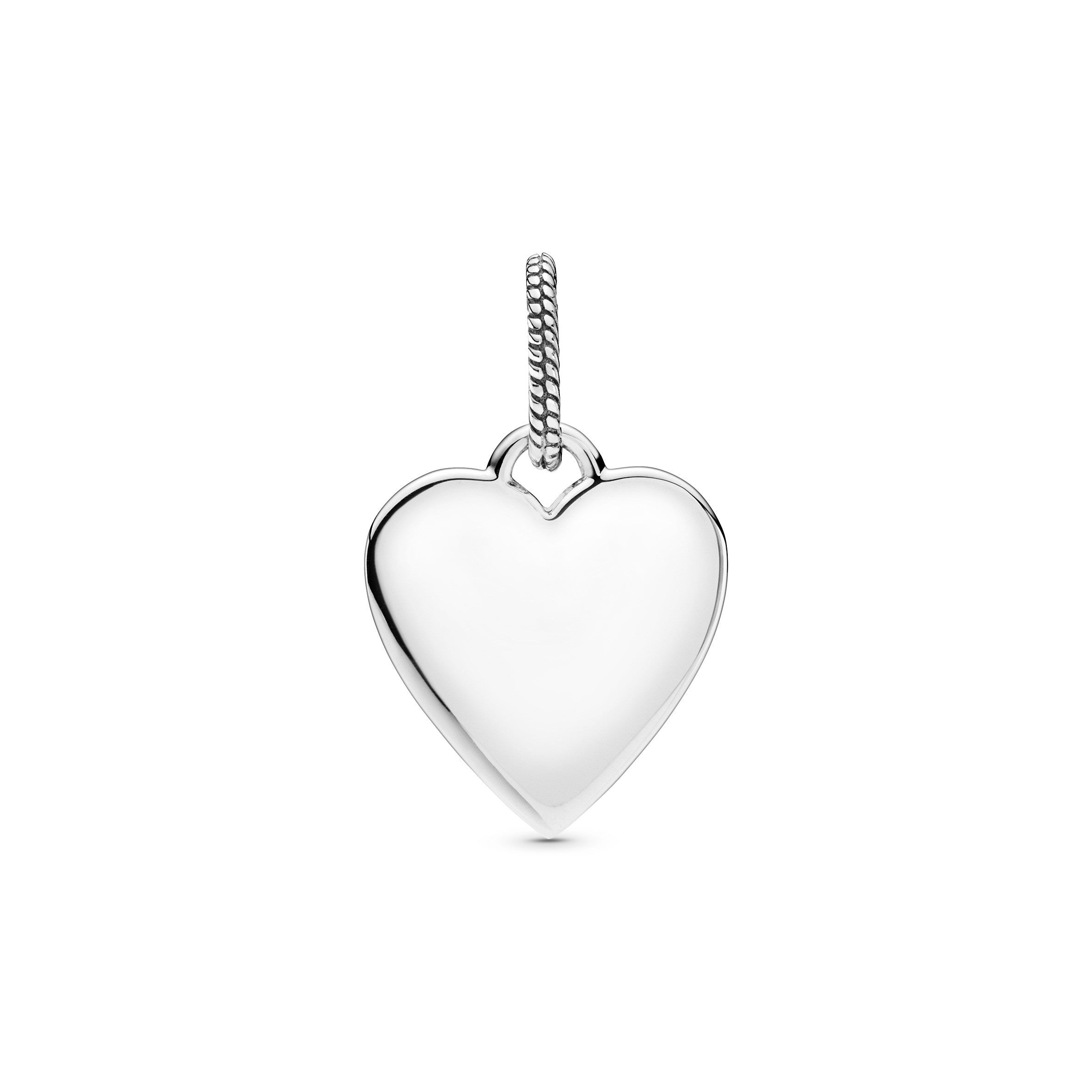 Pandora Graveerbare harthanger zilver - 398914C00