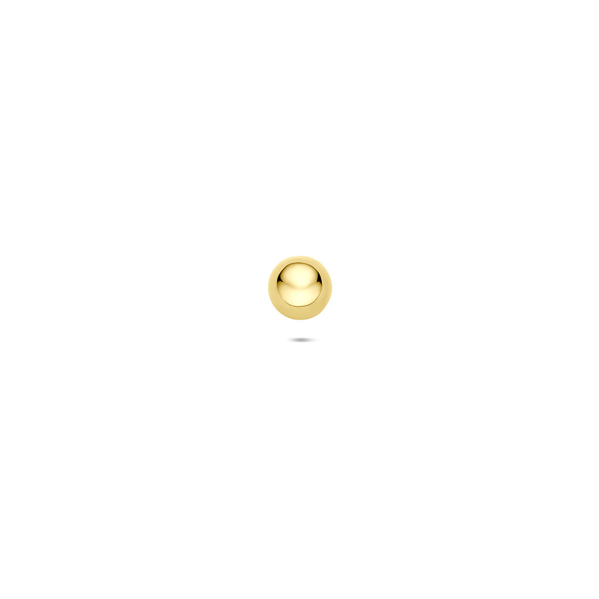 Fantasy Collection Flat back piercing bol 4 mm 14K geelgoud
