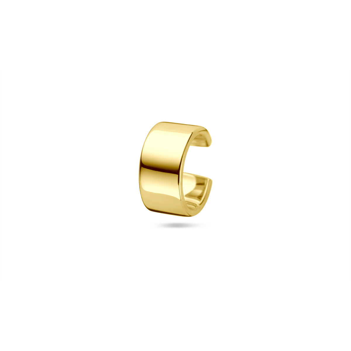 Zilveren vergulde (geel) ear cuff 11 mm 1 micron - 2104074 - PansiteNederland.nl