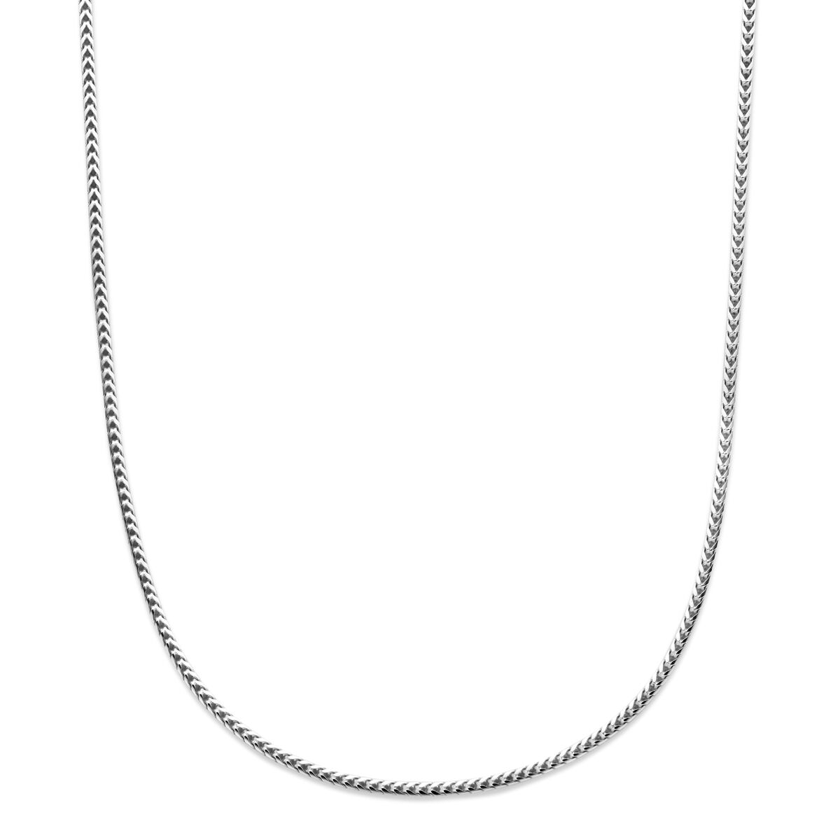 Fantasy Collection Vossestaart 2,8 mm zilver gerhodineerd