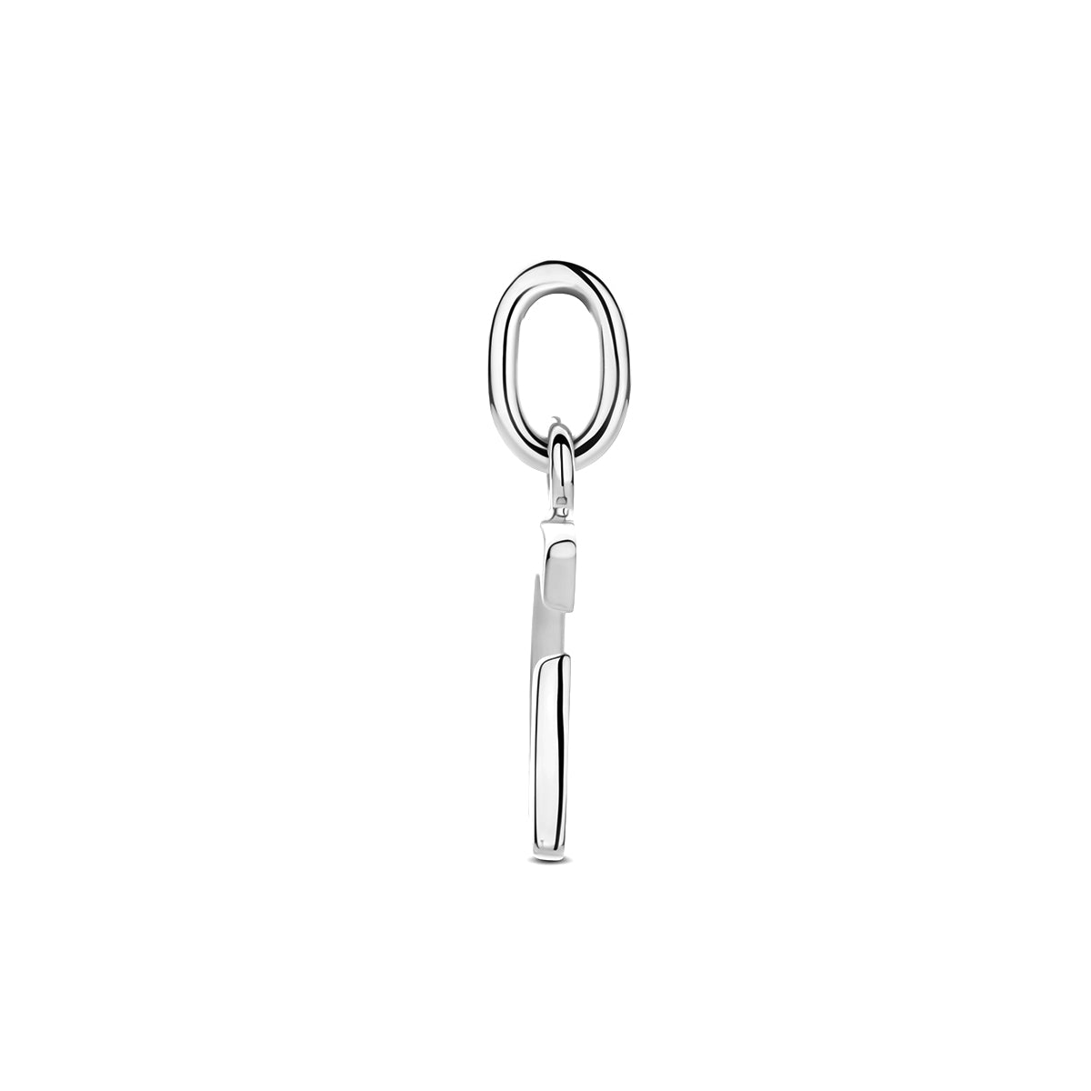 Hanger letter G 12 mm zilver gerhodineerd #Letter_G