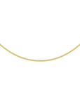 Zilver Verguld (Geel) Collier Gourmette 4-Zijdes Geslepen 1,2 mm 3 Micron 2103367 - PansiteNederland.nl