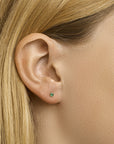 oorknoppen smaragd 0.23ct (2x 0.115ct) - PSN4000969