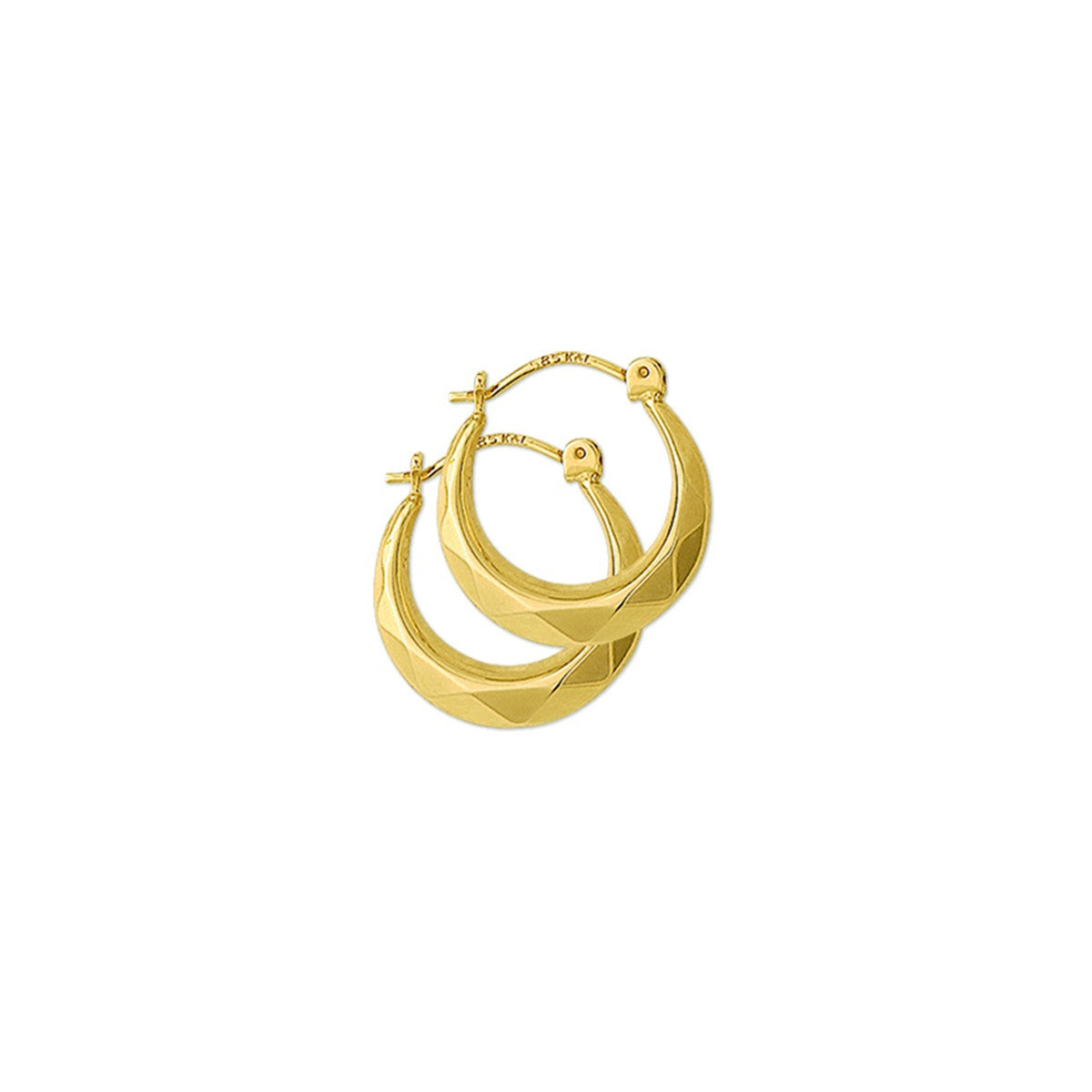 14K Geelgoud Oorringen Lapide 4001349 - PansiteNederland.nl