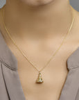 14K geelgoud hanger boeddha 4001633 - PansiteNederland.nl