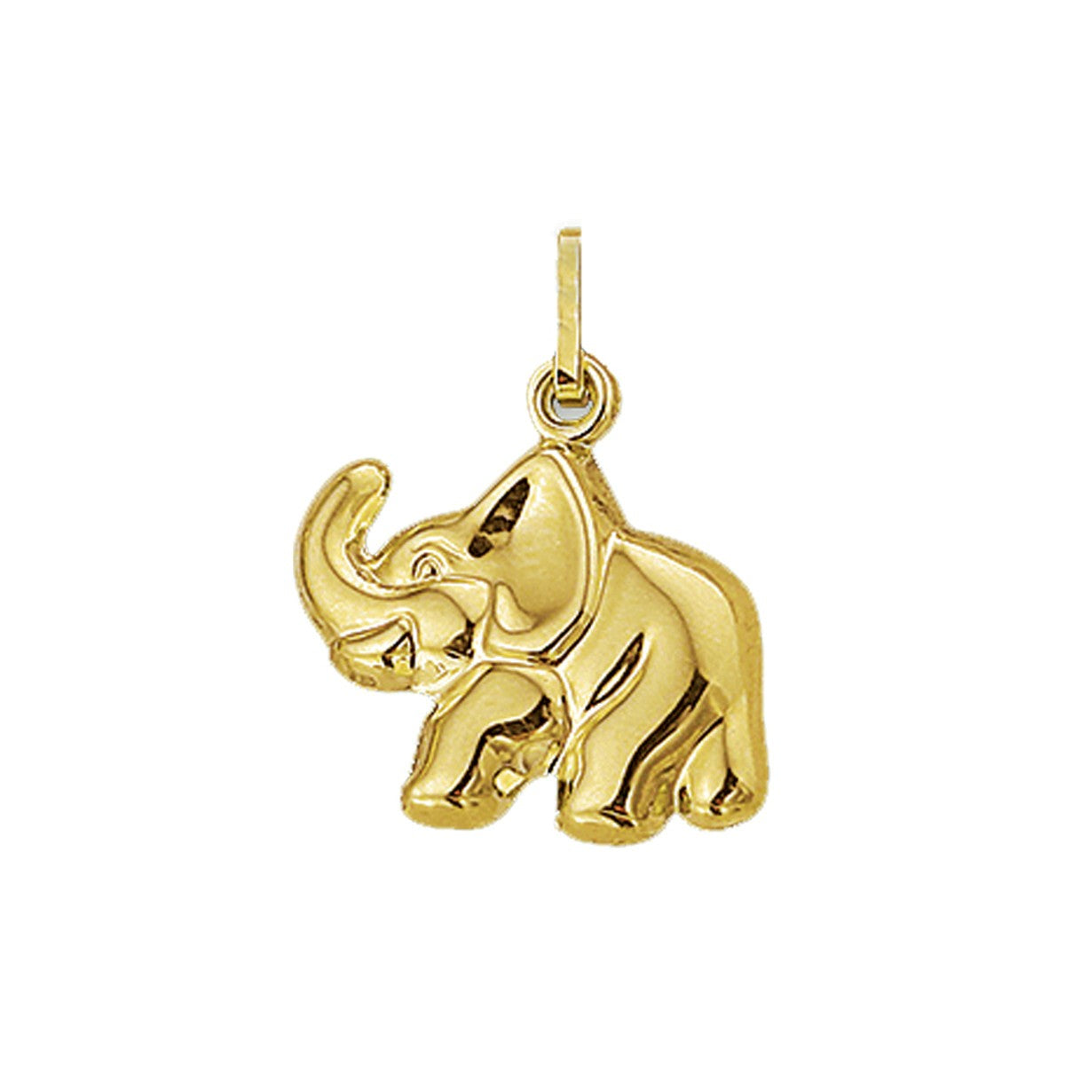 14K geelgoud hanger olifant 4001889 - PansiteNederland.nl