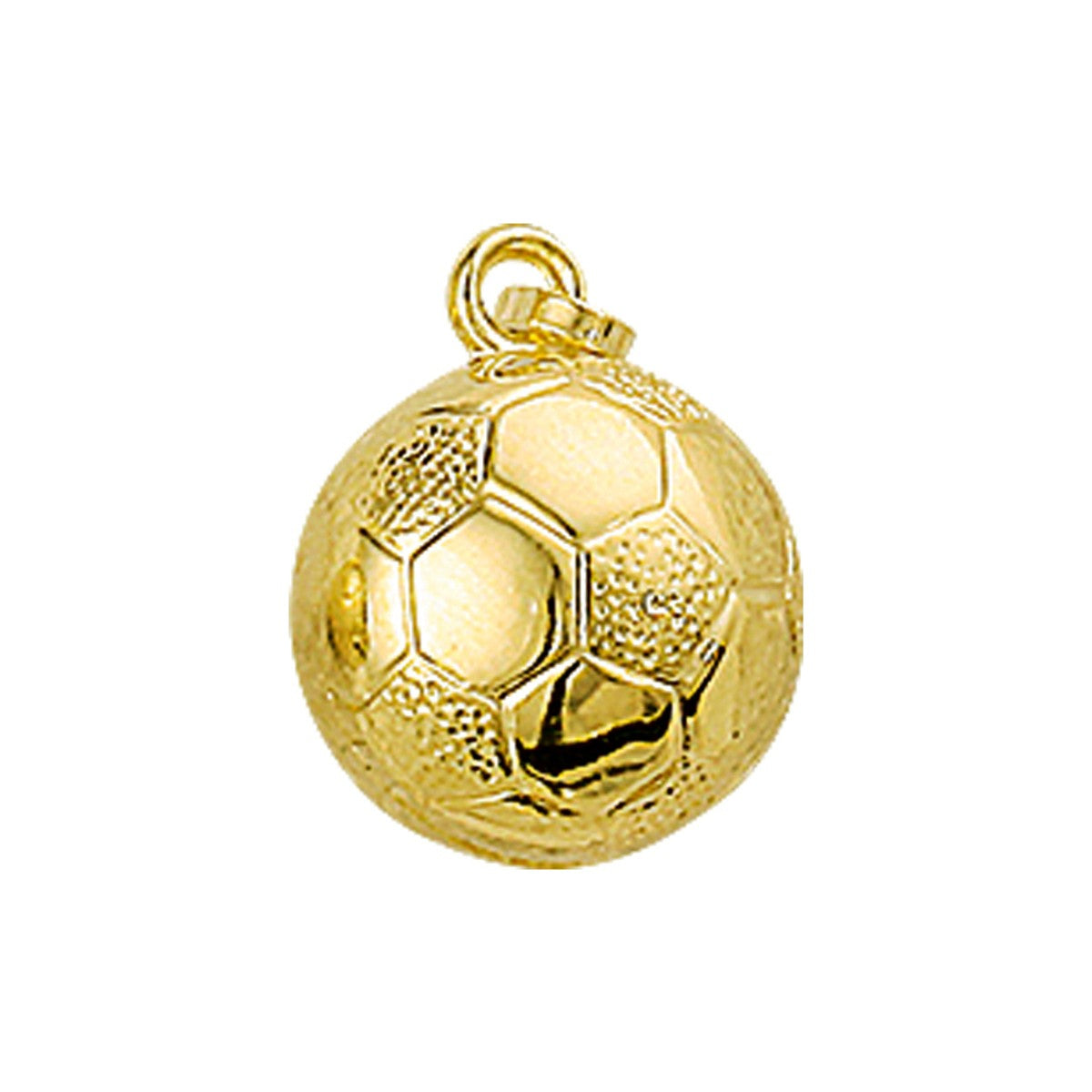 14K geelgoud hanger voetbal 4001916 - PansiteNederland.nl