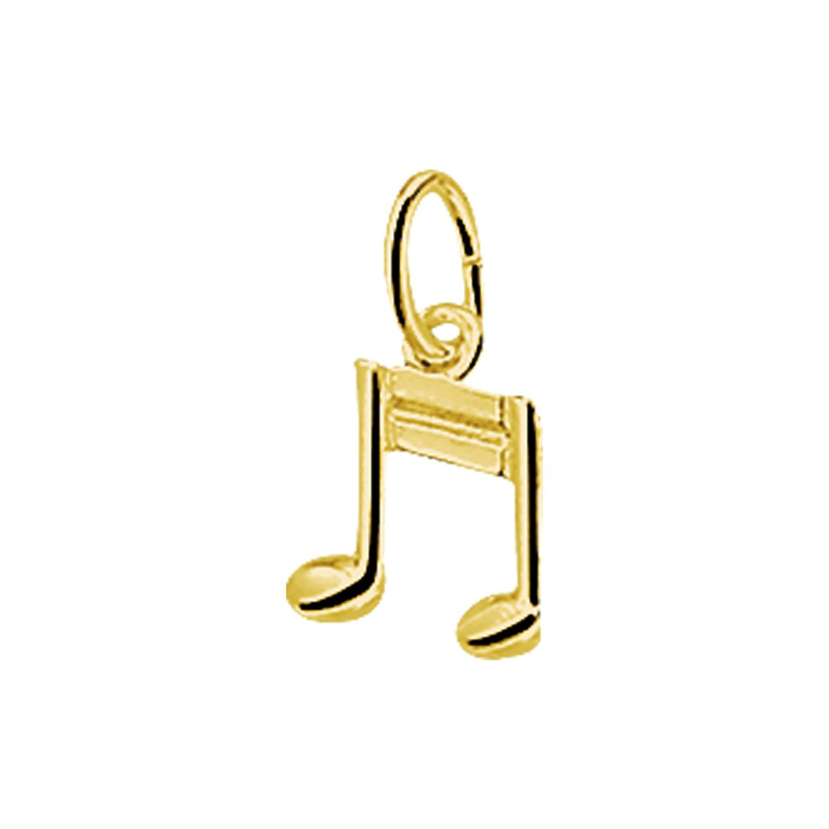 14K geelgoud hanger muzieknoot 4002071 - PansiteNederland.nl