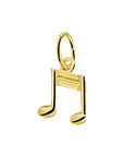 14K geelgoud hanger muzieknoot 4002071 - PansiteNederland.nl