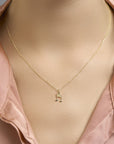 14K geelgoud hanger muzieknoot 4002071 - PansiteNederland.nl