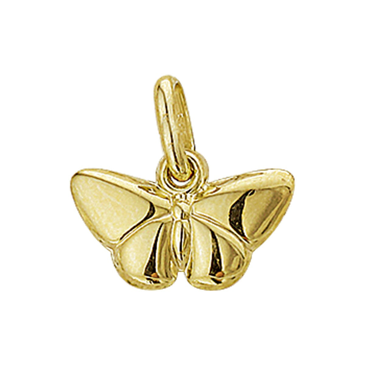 14K geelgoud hanger vlinder 4002100 - PansiteNederland.nl
