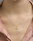 14K geelgoud hanger anker 4002156 - PansiteNederland.nl