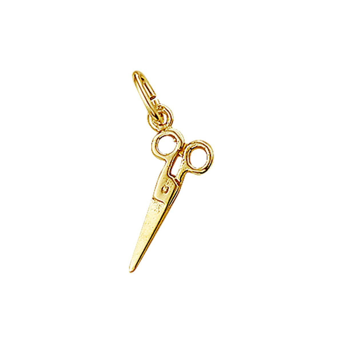 14K geelgoud hanger schaar 4002184 - PansiteNederland.nl