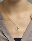 14K geelgoud hanger geloof, hoop en liefde 4005591 - PansiteNederland.nl
