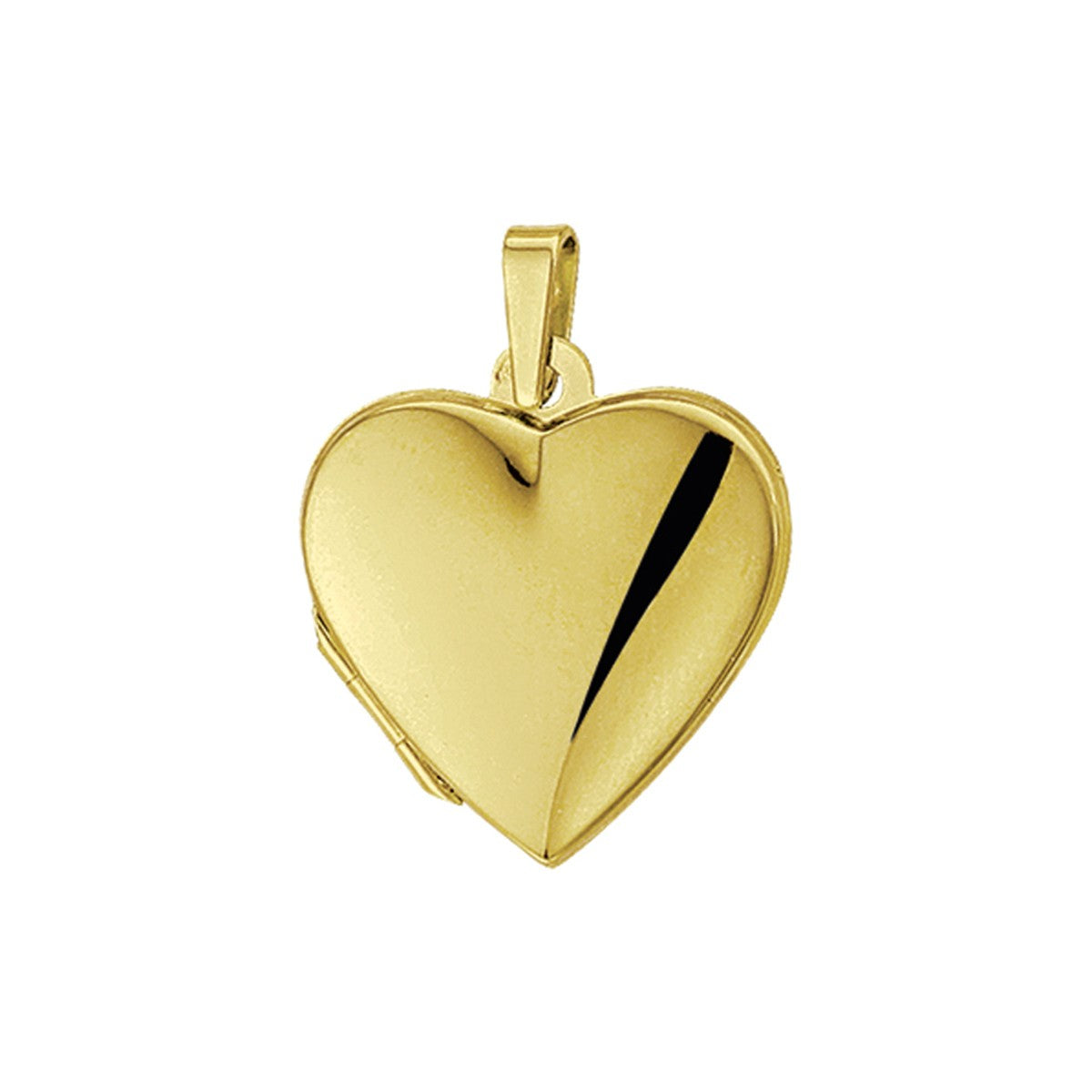14K Geelgouden Medaillon hart - 4005797