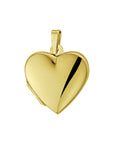 14K Geelgouden Medaillon hart - 4005797