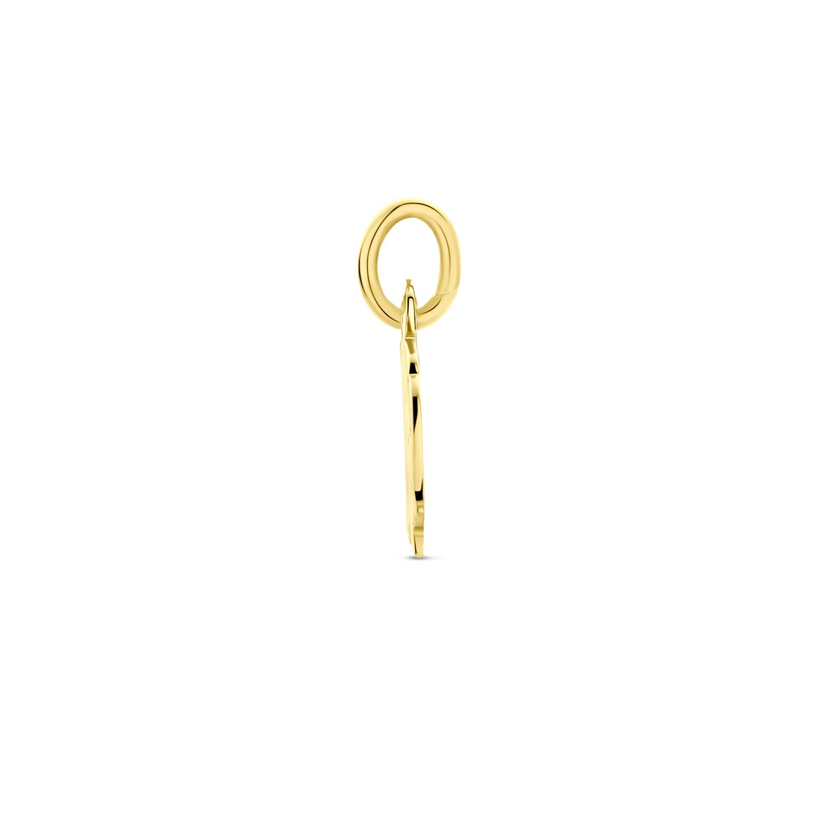 Hanger meisje 10 mm 14K geelgoud