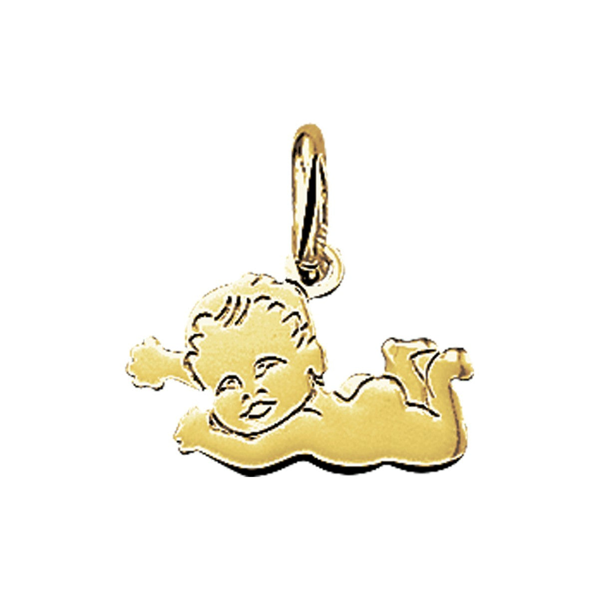 14K geelgoud hanger baby 4005882 - PansiteNederland.nl