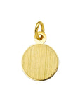 14K geelgoud graveerhanger mat gediamanteerd 4006183 - PansiteNederland.nl