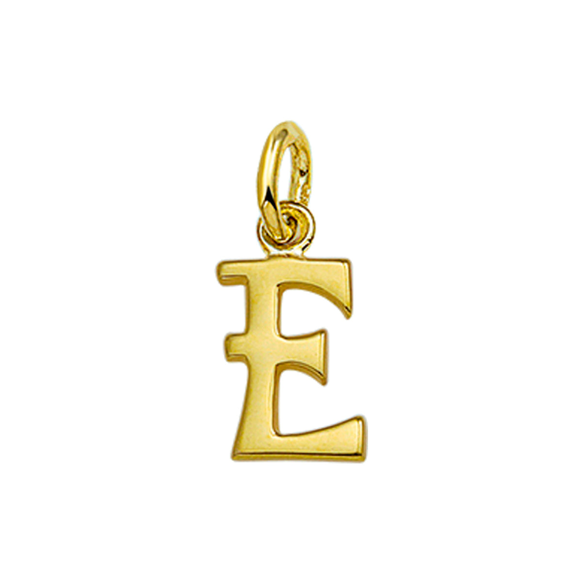 Fantasy Collection Hanger letter E 12,5 mm 14K geelgoud - PSN4006386