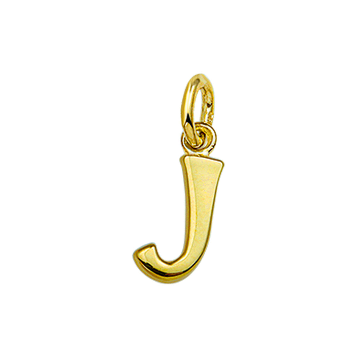 Fantasy Collection Hanger letter J 12,5 mm 14K geelgoud - PSN4006396