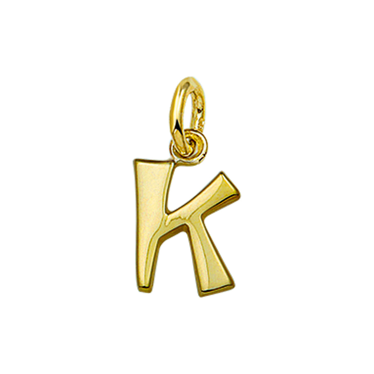 Fantasy Collection Hanger letter K 12 mm 14K geelgoud - PSN4006398