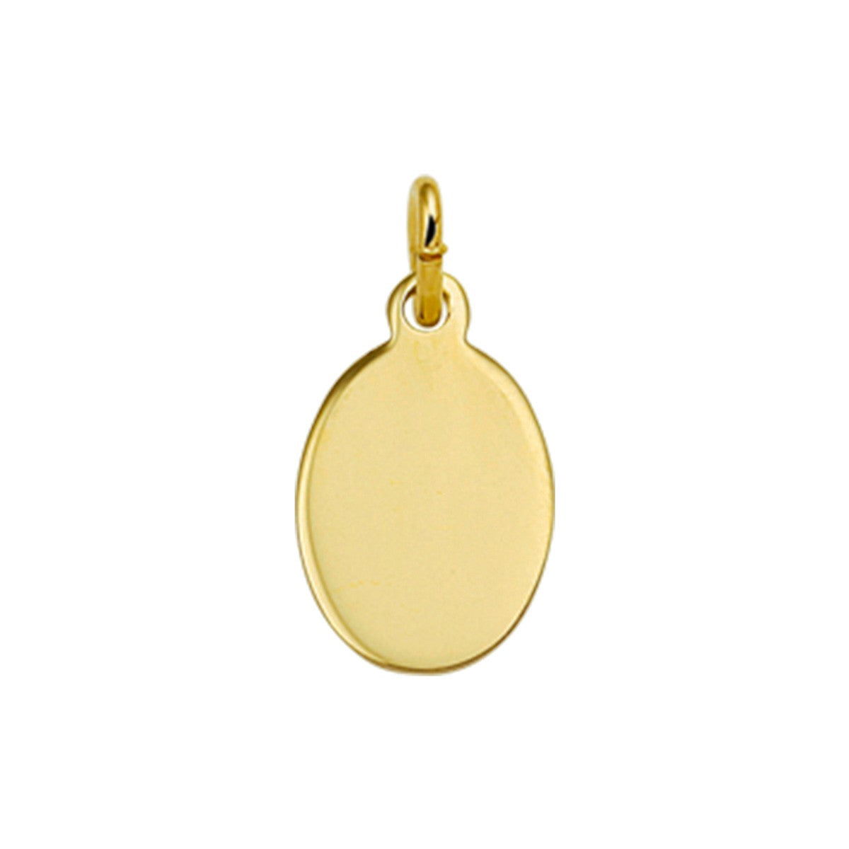 14K geelgoud graveerhanger 4006618 - PansiteNederland.nl
