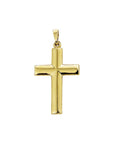 14K geelgoud hanger kruis 4007387 - PansiteNederland.nl