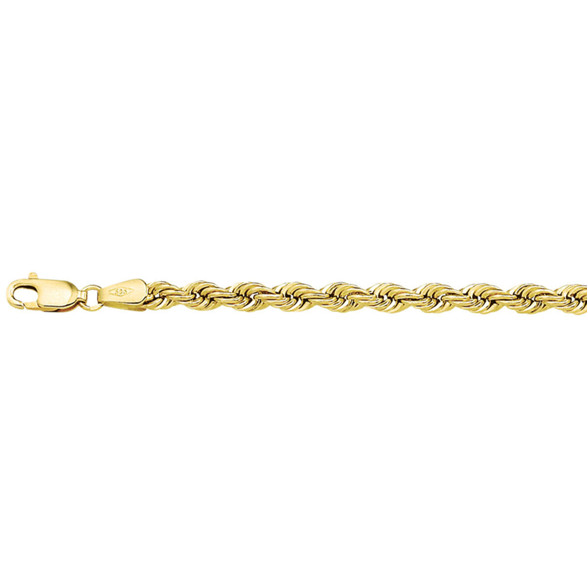 14K Geelgouden collier koord 3,9 mm 14K geelgoud 4002222, exclusief en kwalitatief hoogwaardig. Ontdek nu!