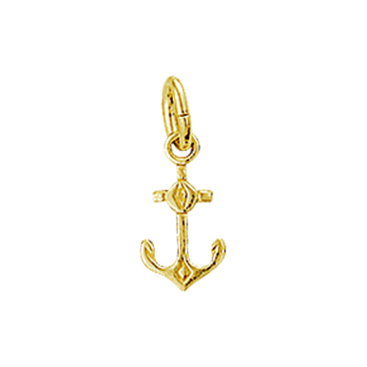 14K geelgoud hanger anker 4008404 - PansiteNederland.nl