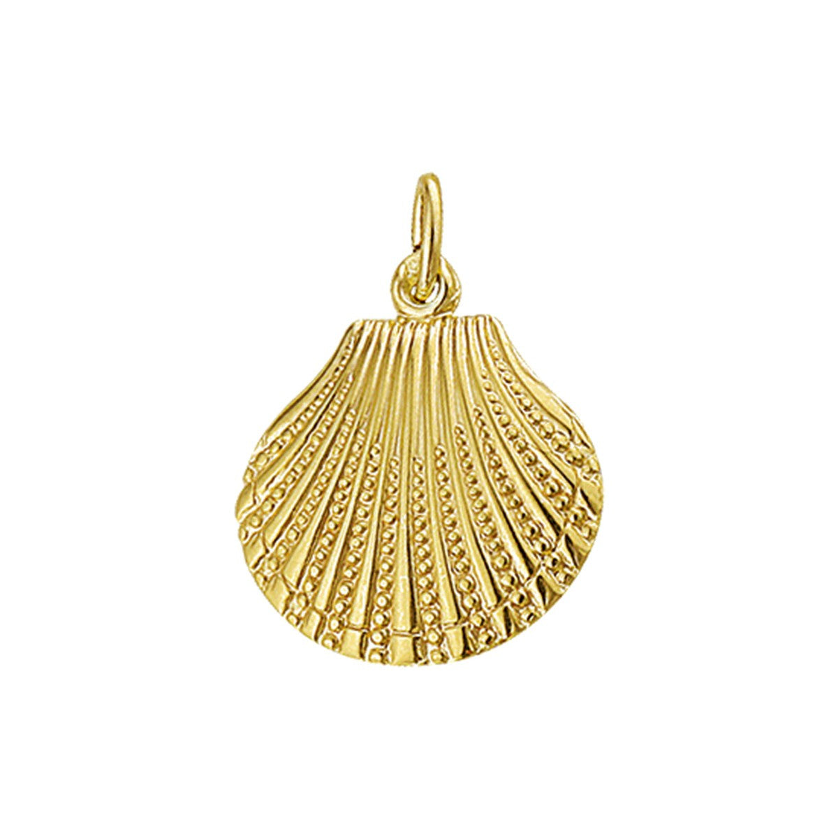 14K geelgoud hanger schelp 4009237 - PansiteNederland.nl