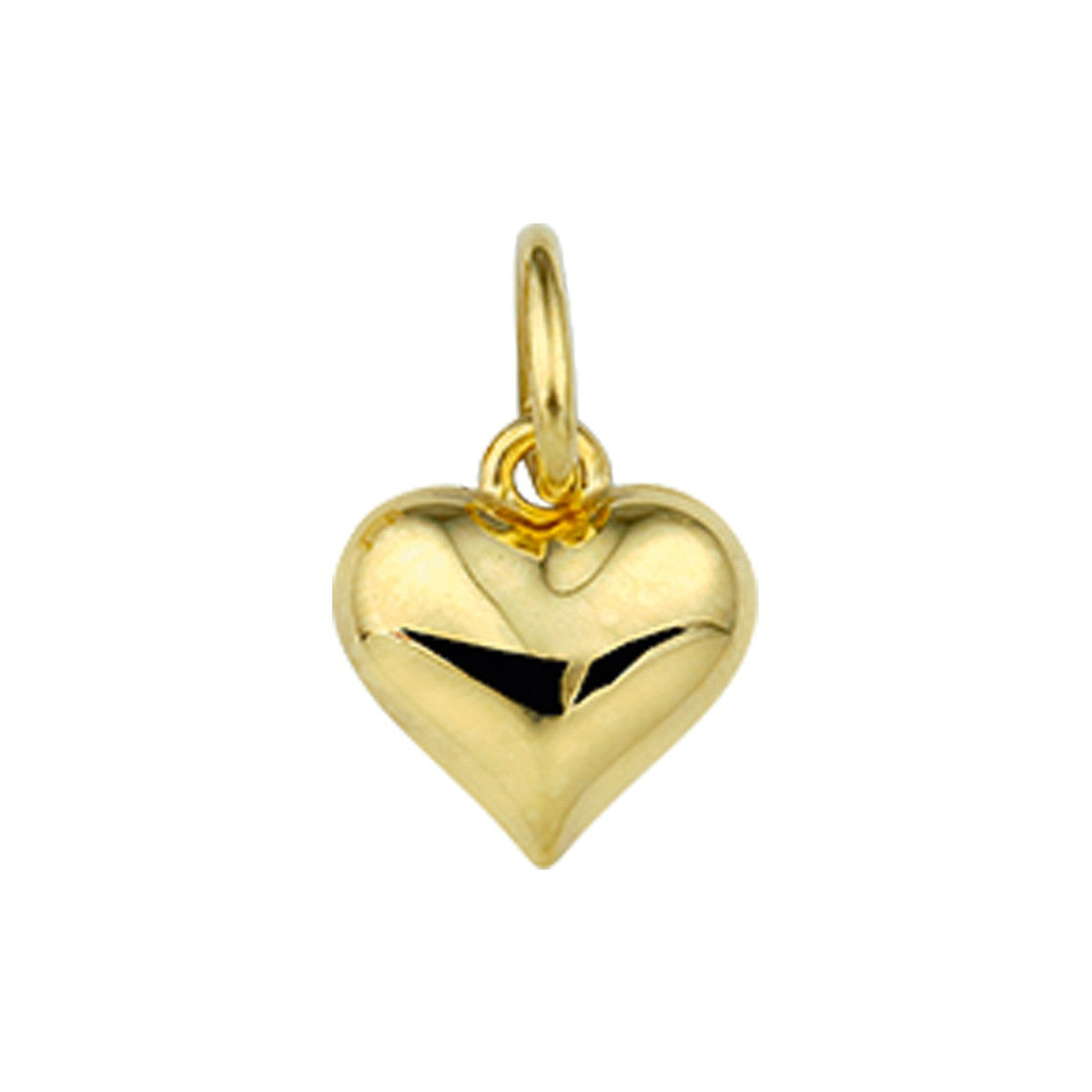 14K geelgoud hanger hart 4009746 - PansiteNederland.nl