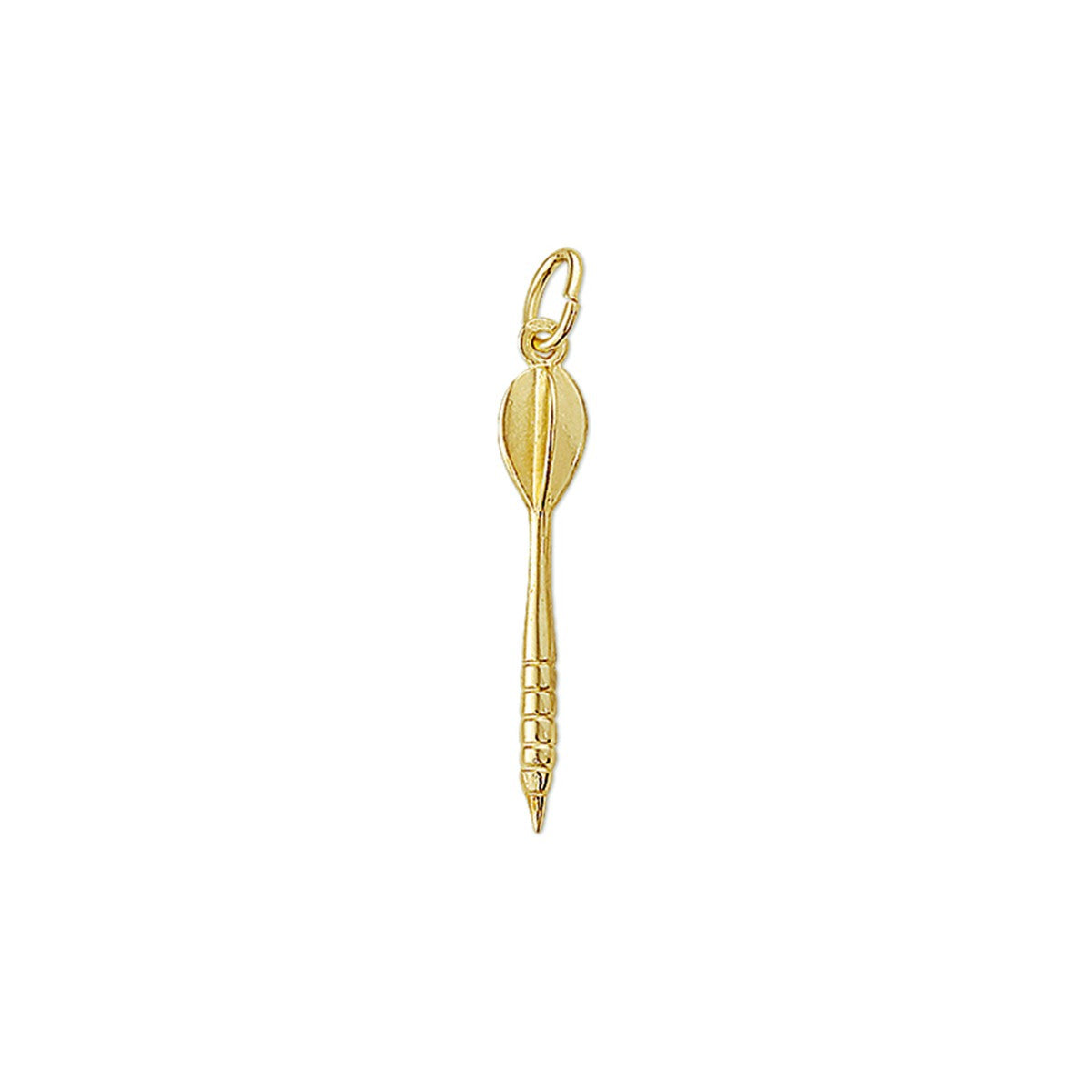 14K geelgoud hanger dartpijl 4011362 - PansiteNederland.nl