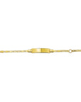 14K Geelgoud Graveerarmband Valkenoog Plaat 5,0 mm 4012448 - PansiteNederland.nl