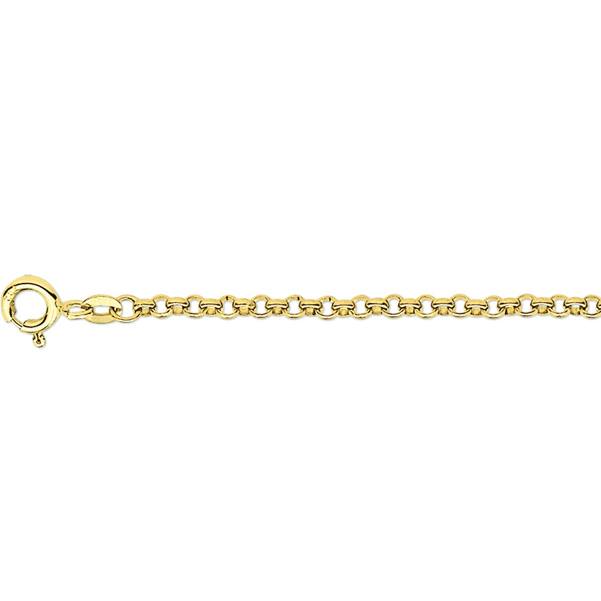 armband jasseron 2,5 mm 14K geelgoud - PansiteNederland.nl