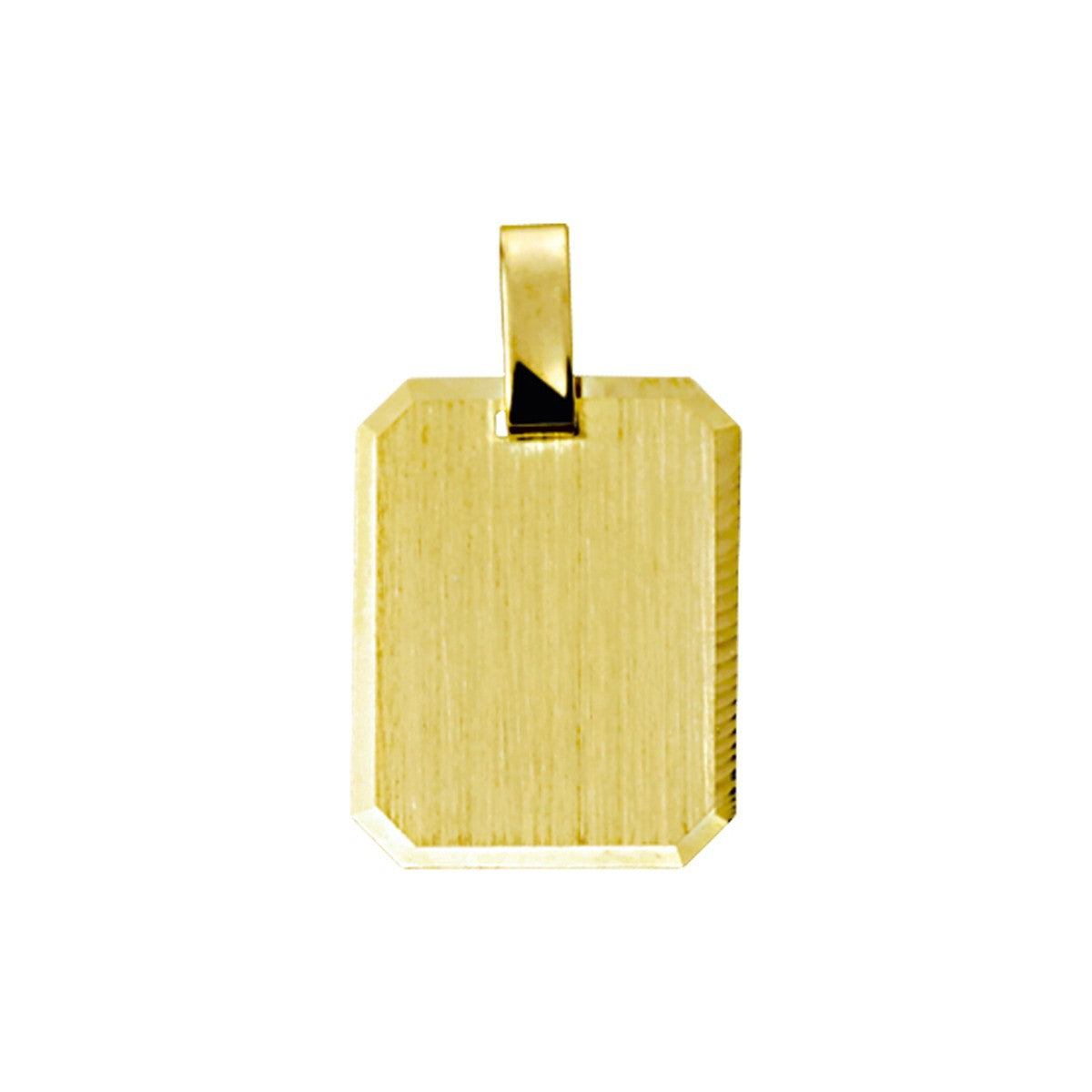 14K geelgoud graveerhanger mat gediamanteerd 4013230 - PansiteNederland.nl