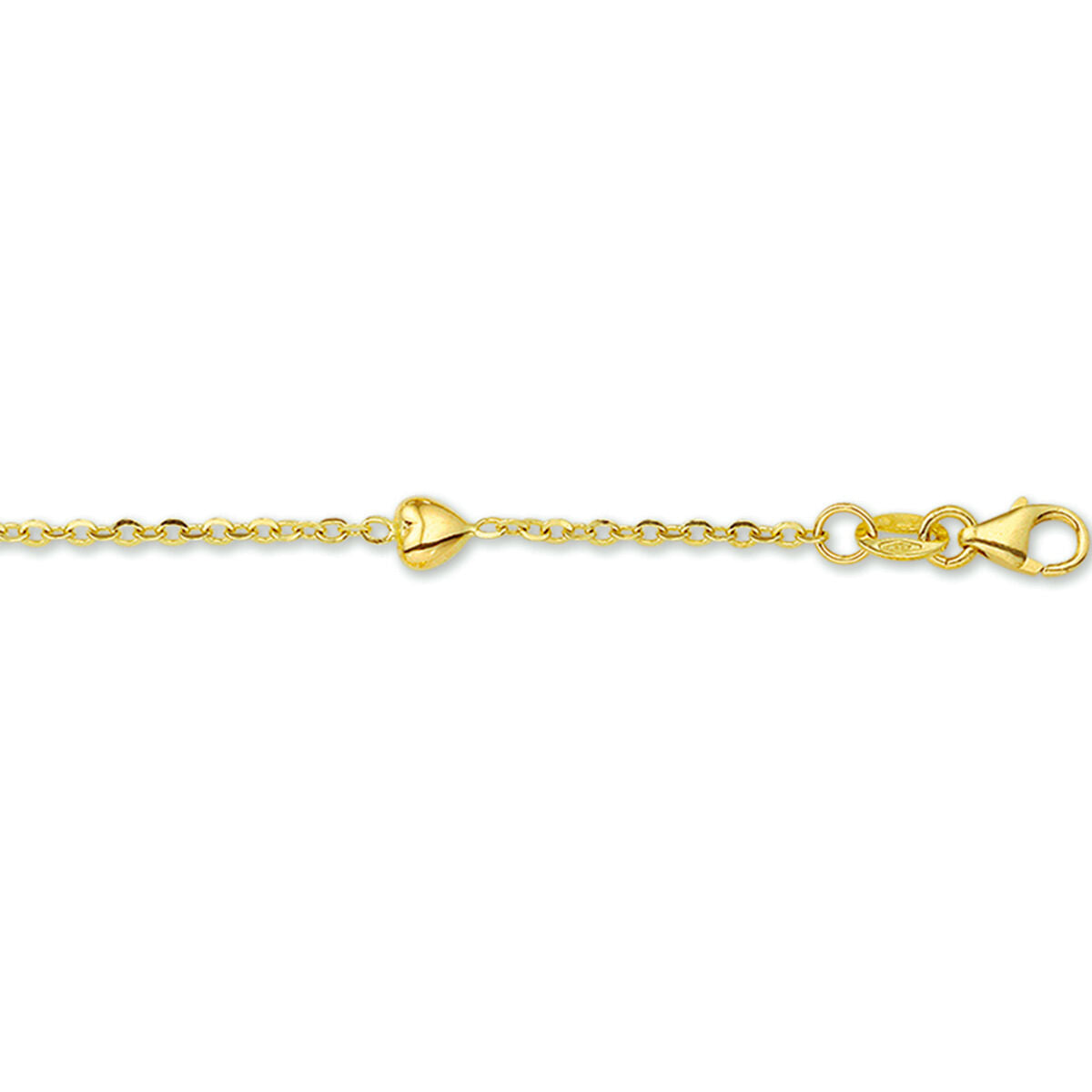 14K geelgouden armband hartjes 4016116 - PansiteNederland.nl