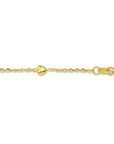 14K geelgouden armband hartjes 4016116 - PansiteNederland.nl