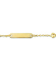 14K Geelgoud Graveerarmband Hart Plaat 4,0 mm 4016121 - PansiteNederland.nl
