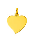 14k Geelgouden Graveerhanger mat gediamanteerd - 4018345 - PansiteNederland.nl