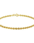 14K Geelgouden koord armband 19 cm - 2,7 mm 4018419