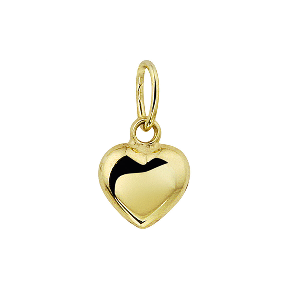 Hanger hart 14K geelgoud