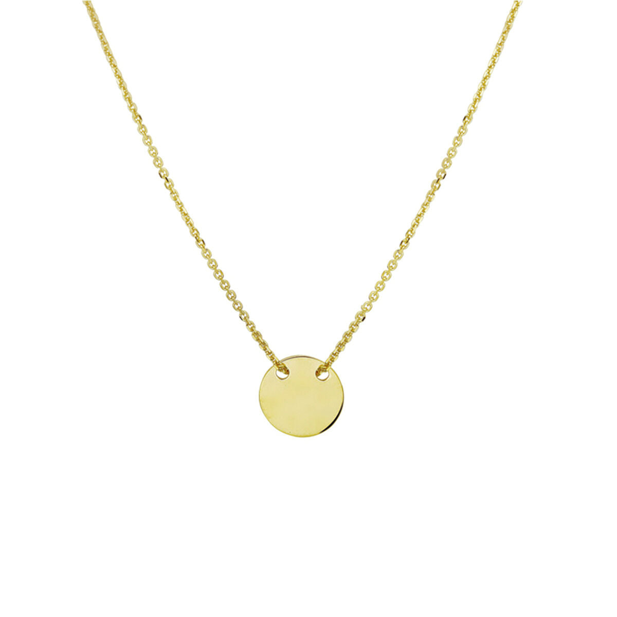 14K geelgoud collier rondje 1,0 mm 40 - 42 cm 4019032 - PansiteNederland.nl