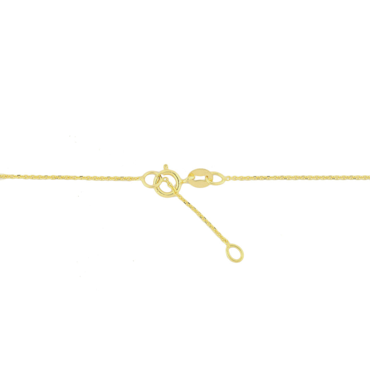 14K geelgoud collier rondje 1,0 mm 40 - 42 cm 4019032 - PansiteNederland.nl
