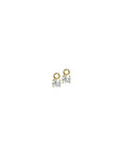 Gouden oorhanger zirkonia - PSN4020127