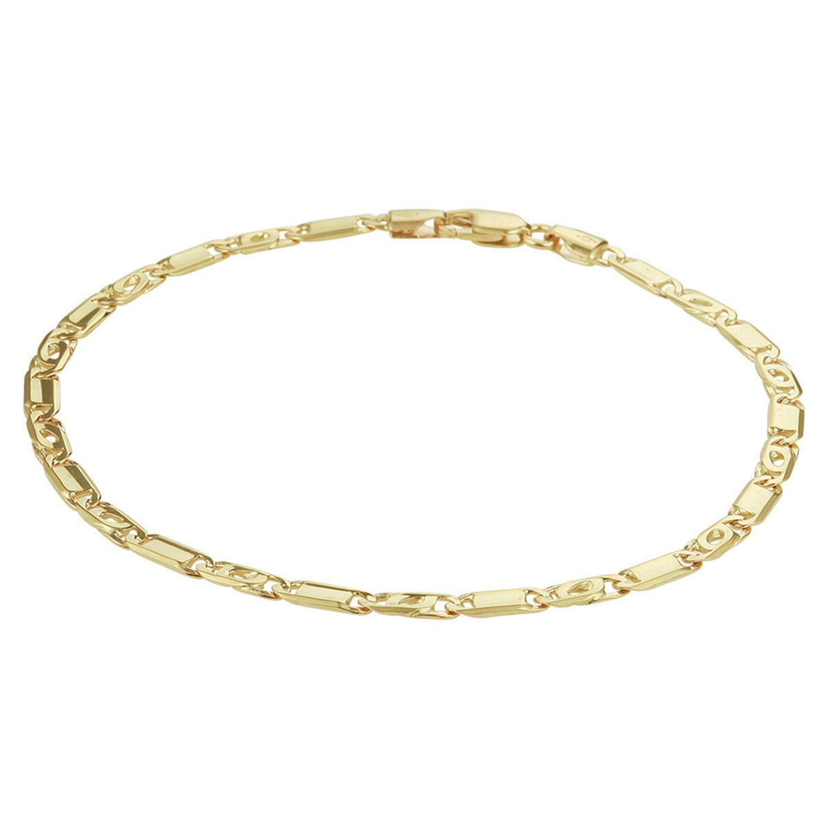 14K Geelgoud Armband Valkenoog Met Tussenstuk 3,3 mm 4020225 - PansiteNederland.nl