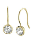 Gouden Oorhangers zirkonia - PSN4020239