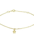 14K Geelgoud Armband Ster 16,5 - 18,5 Cm 4020297 - PansiteNederland.nl
